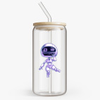 Банка с бамбуковой крышкой