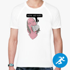 Мужская спортивная футболка