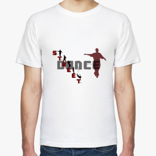 Футболка с принтом street dance