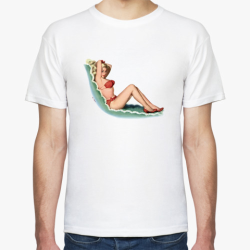 Футболка с принтом Элис