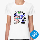 Женская спортивная футболка