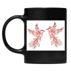 Кружка цветная UV-DTF