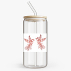 Банка с бамбуковой крышкой