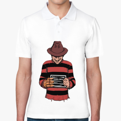 Рубашка поло с принтом  Freddy Krueger