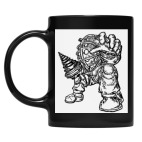 Кружка цветная UV-DTF