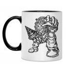 Кружка двухцветная