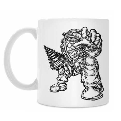 Кружка с принтом Bioshock