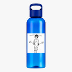 Прозрачная спортивная бутылка