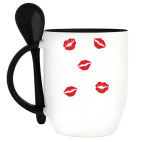 Кружка с ложкой