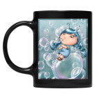 Кружка цветная UV-DTF