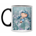 Кружка двухцветная