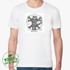 Мужская футболка органик