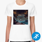 Женская спортивная футболка