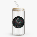 Банка с бамбуковой крышкой