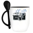 Кружка с ложкой