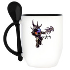 Кружка с ложкой