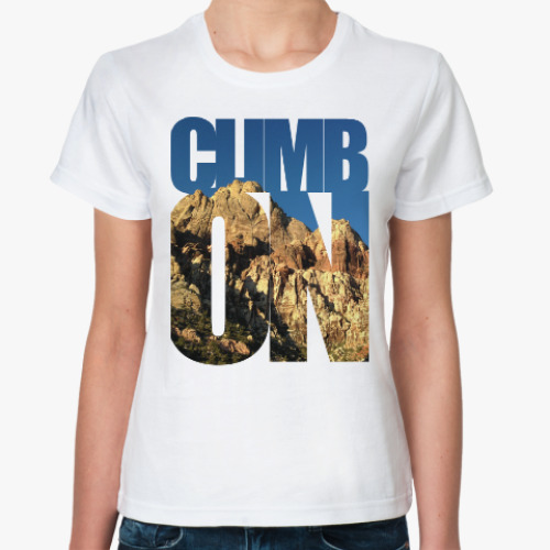 Классическая футболка Climb on