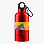 Металлическая бутылка 400 мл UV-DTF