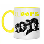 Двухцветная кружка The Doors