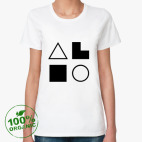 Женская футболка органик