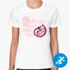 Женская спортивная футболка