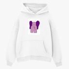 Толстовка худи оверсайз