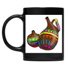 Кружка цветная UV-DTF