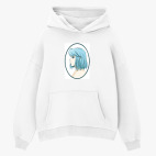 Толстовка худи оверсайз