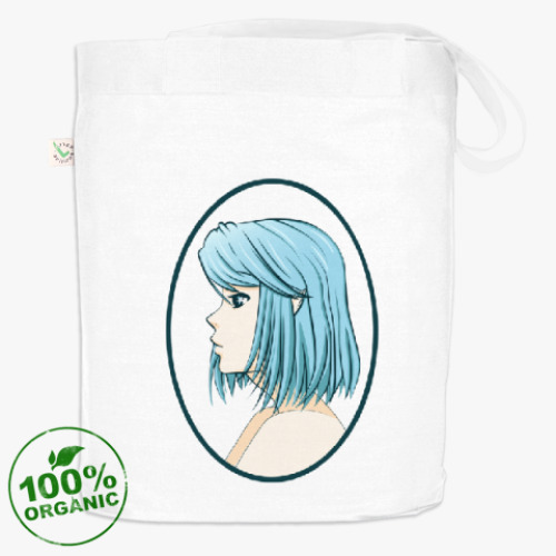 Сумка шоппер с принтом Эльфийка