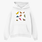 Толстовка худи оверсайз