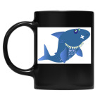 Кружка цветная UV-DTF