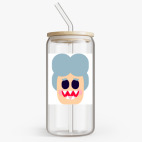 Банка с бамбуковой крышкой