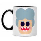 Кружка двухцветная