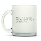 Кружка матовая