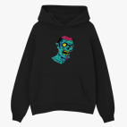 Толстовка худи оверсайз