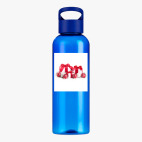 Прозрачная спортивная бутылка