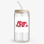 Банка с бамбуковой крышкой