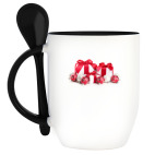 Кружка с ложкой