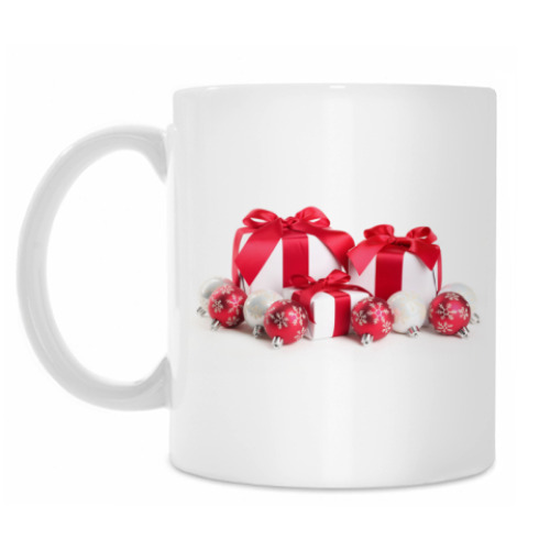 Кружка с принтом С Новым годом