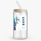 Банка с бамбуковой крышкой