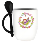 Кружка с ложкой