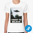 Женская спортивная футболка