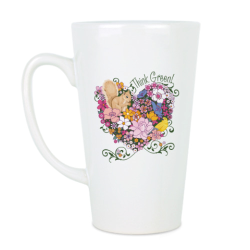 Чашка Латте Think Green