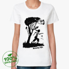 Женская футболка органик