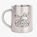 Кружка металлическая