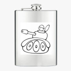 Фляжка стальная