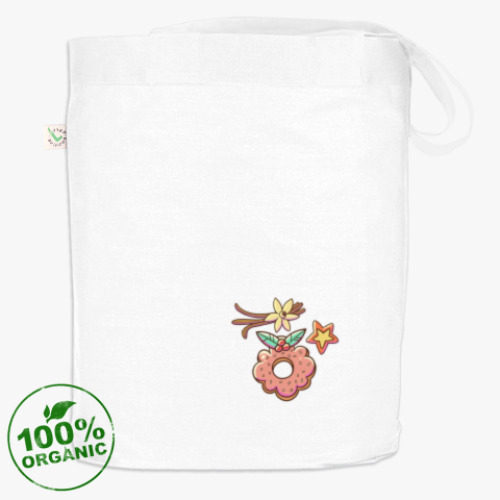 Сумка шоппер с принтом Кофе с Эн