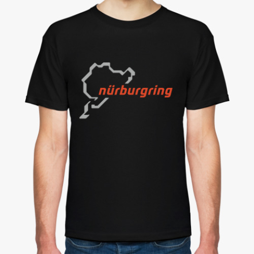 Футболка с принтом Nurburgring