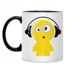 Кружка двухцветная