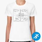 Женская спортивная футболка